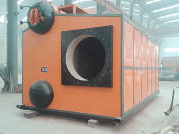 SZS Gas Fired Steam Boiler Berkecepatan Tinggi Bahan Plat Baja Q345R 10-65kg